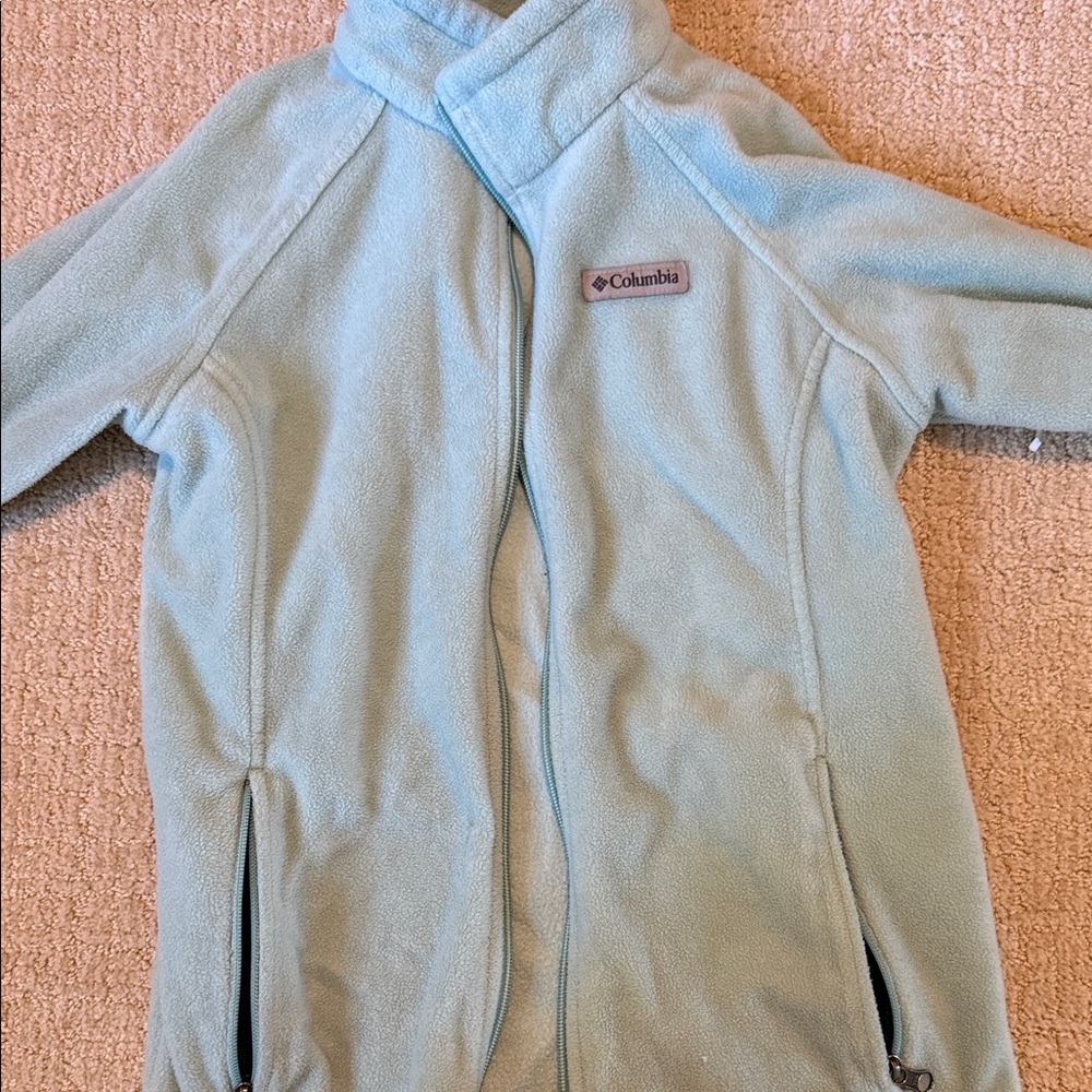 Columbia Kids Soft Blue Fleece Jacket
